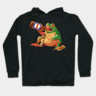 Drinking Frog Hoodie